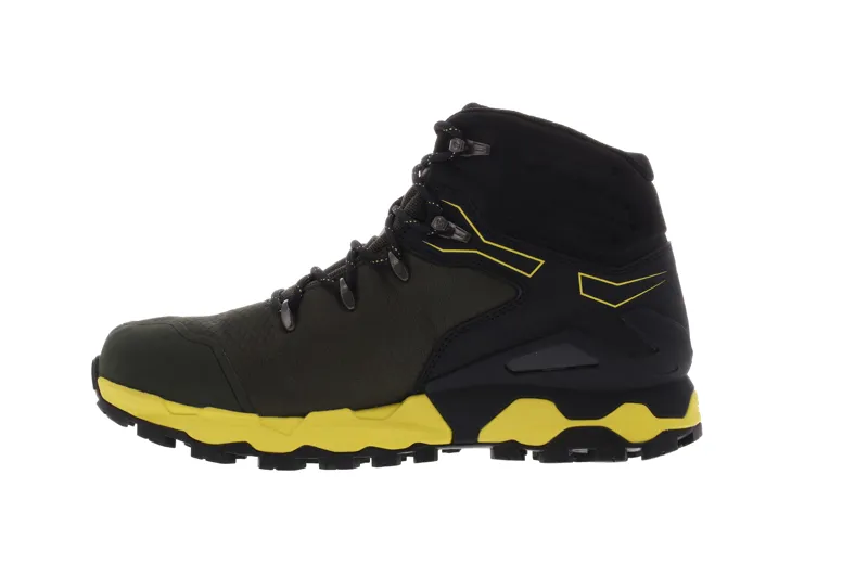 Inov8 Roclite Pro G 400 GTX V2 Men's Hiking Boot in Olive/Black/Yellow-3